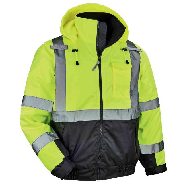 Ergodyne 256221 Hi-Vis Winter Bomber Jacket