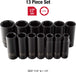 Sunex 2651 13 Piece Impact Socket Set