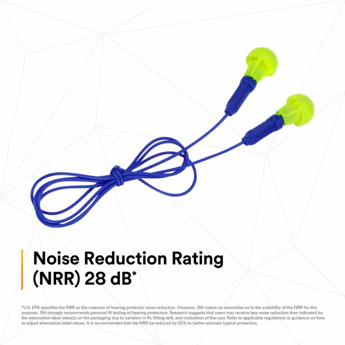 3M 318-1001 noise reduction rating