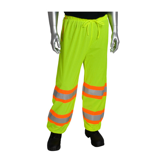 PIP 319-MTPLY Two-Tone Polyester Mesh Pants