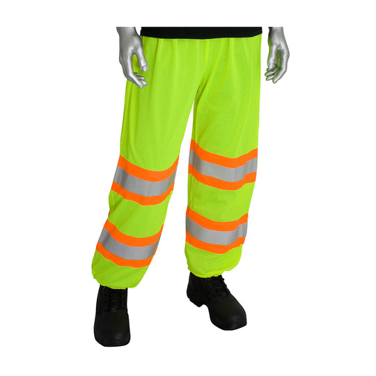 PIP 319-MTPLY Two-Tone Polyester Mesh Pants