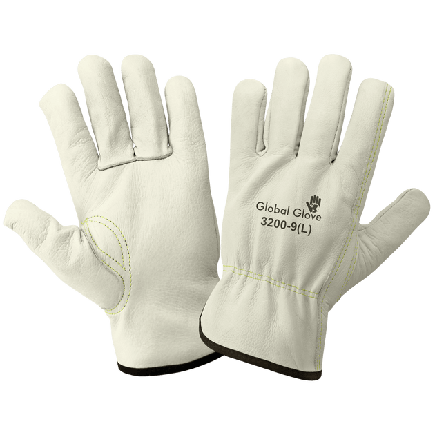 Global Glove 3200 Cowhide Drivers Gloves