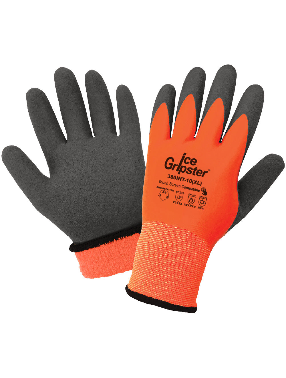 Global Glove 380INT High-Visibility Touch Screen Gloves