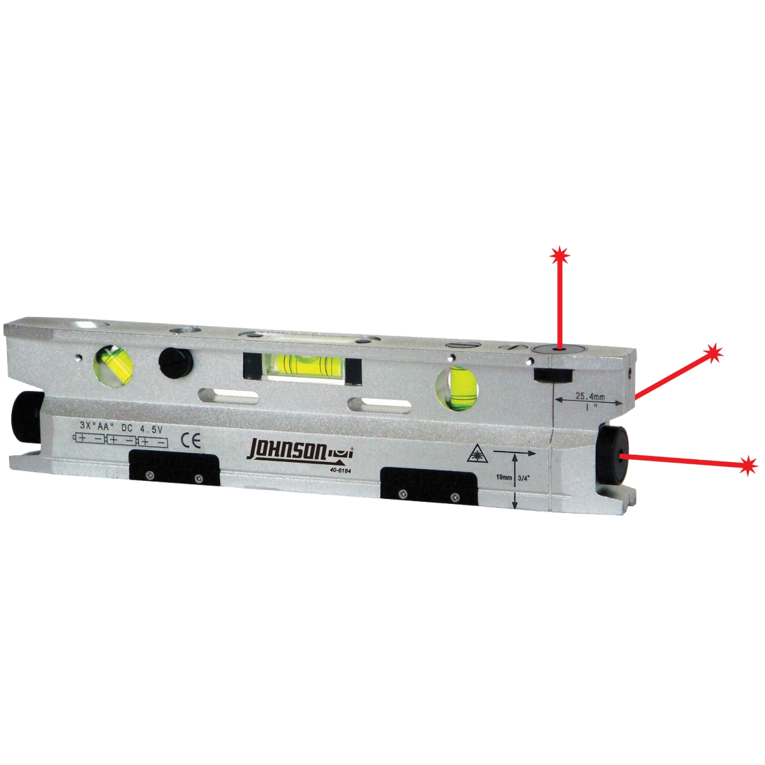 Johnson Level 40-6184 Torpedo Laser Level