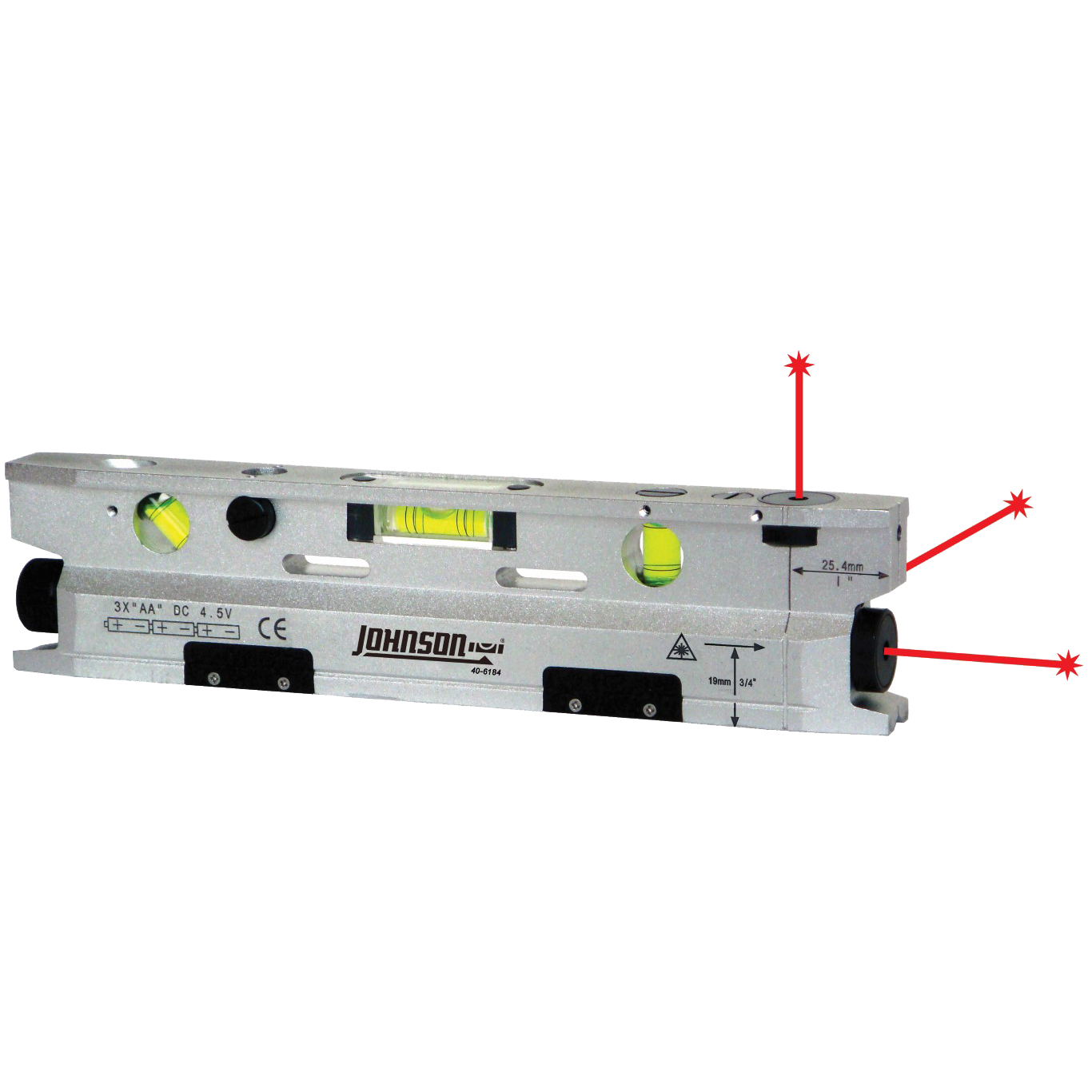 Johnson Level 40-6184 Torpedo Laser Level