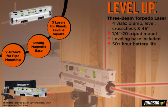 Johnson Level 40-6184 Features