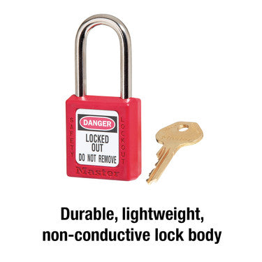 Master Lock 410RED Lightweight Lock Body