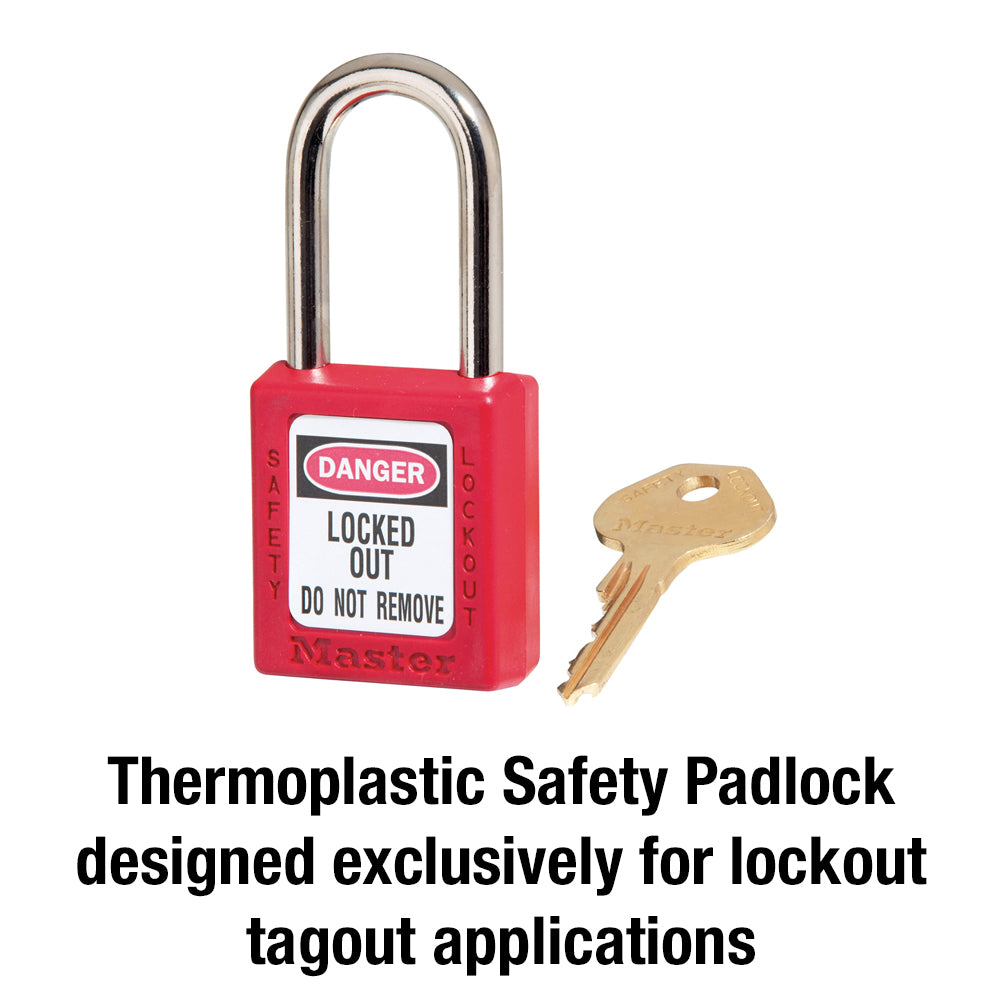 Master Lock 410RED Thermoplastic