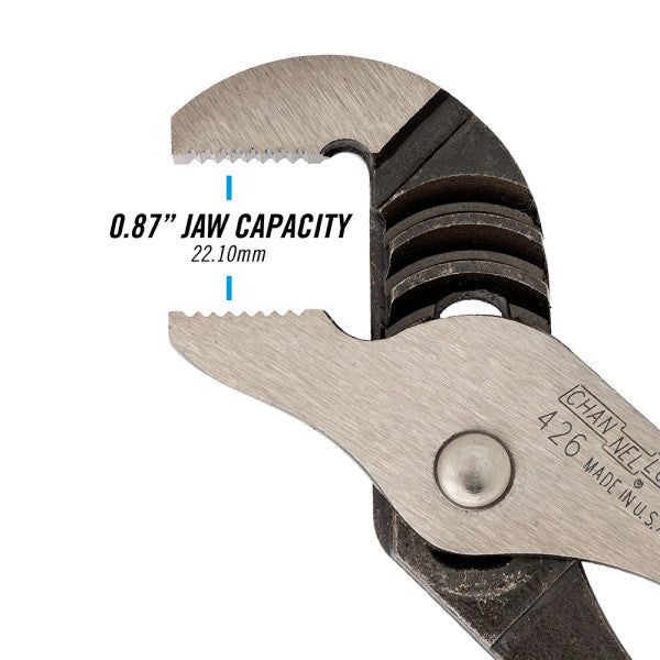 Channellock 426 0.87" jaw capacity