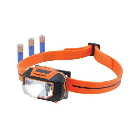 Klein Tools 56220 LED Headlamp with Hard Hat Strap