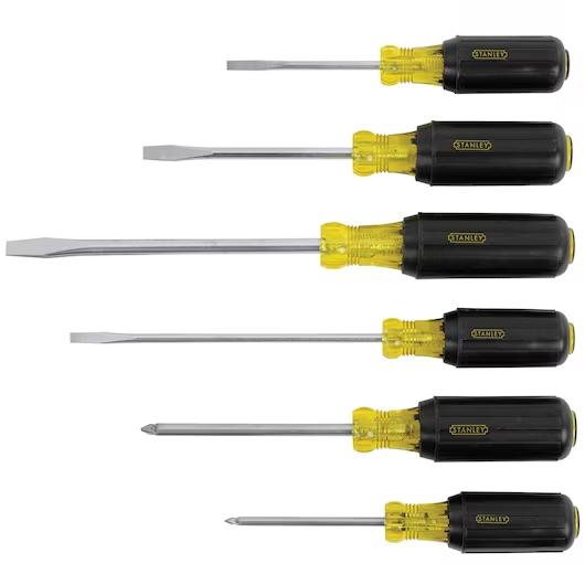 Stanley 66-565 6 Piece Screwdriver Set