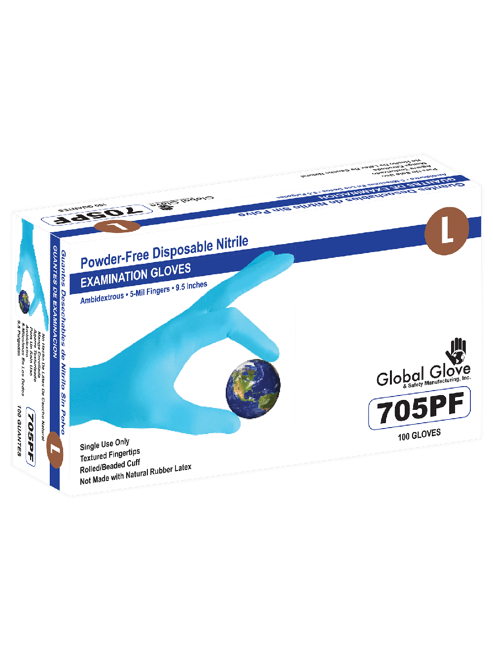 Global Glove 705PF-XL Packaging