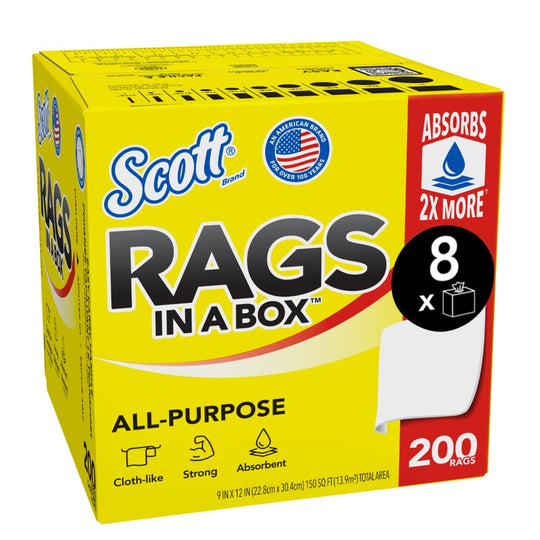 Kimberly-Clark 75260 Scott Rags