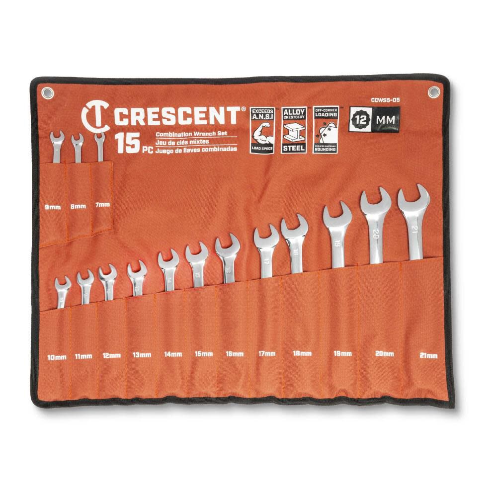 Crescent CCWS5-05 wrenches in tool roll