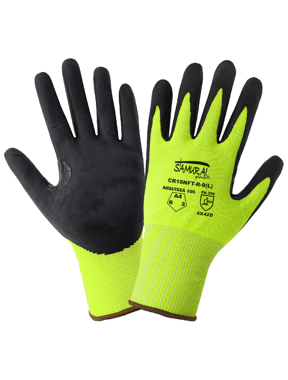 Global Glove CR18NFT Samurai Tuffalene UHMWPE Gloves