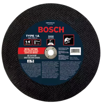 Bosch CWPS1M1400 abrasive cutting wheel