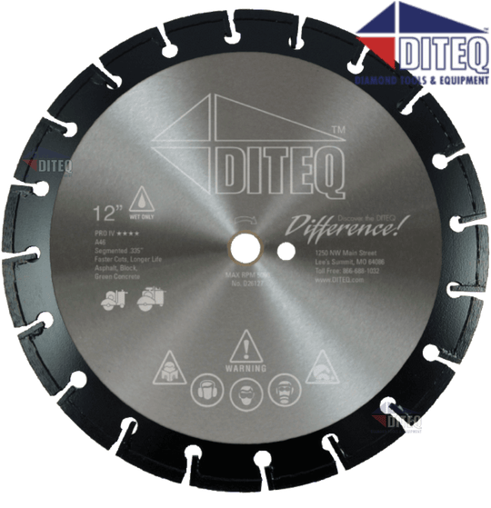 Diteq D27022 30" x 0.160" Pro-Wet Blade