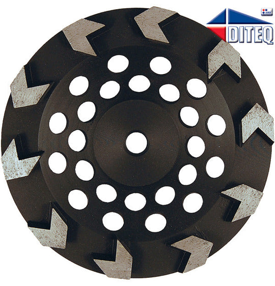 Diteq D81067 5" x 6" grinding wheel