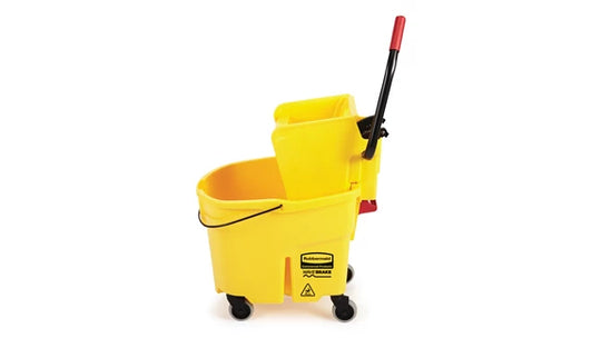 Rubbermaid FG758088YEL Side View