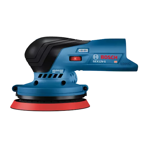 Bosch GEX12V-5N side view