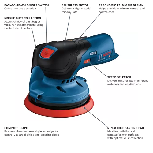 Bosch GEX12V-5N diagram