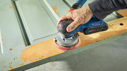 Bosch GEX18V-5N in use