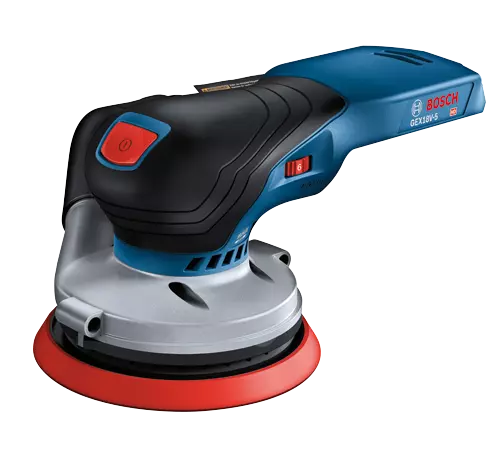 Bosch GEX18V-5N side view