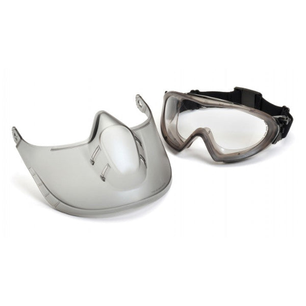 Pyramex GG504TSHIELD Anti-Fog Shield and Goggles