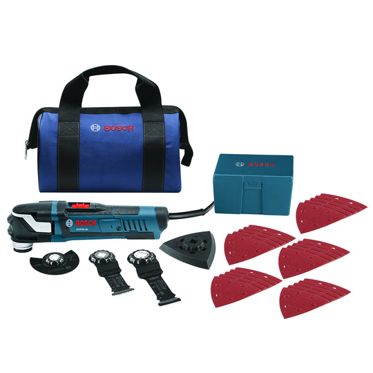 Bosch GOP40-30B StarlockPlus Oscillating Multi-Tool Kit - 30 Pieces