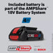 Bosch GSB18V-535CB15 AMPShare battery system