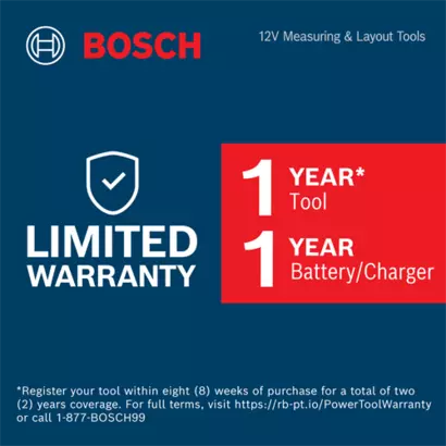 Bosch GTC400C warranty