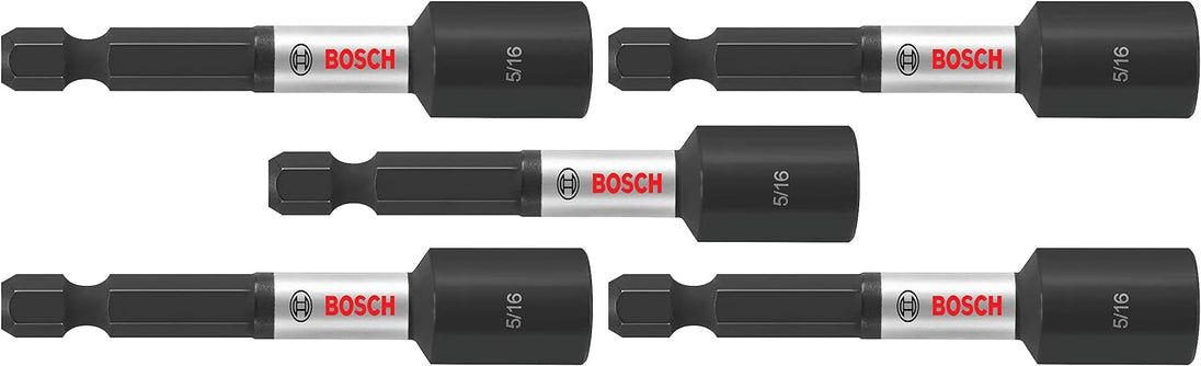 Bosch ITNS5162B impact tough 2-9/16" x 5/16" nutsetter - 5 pack