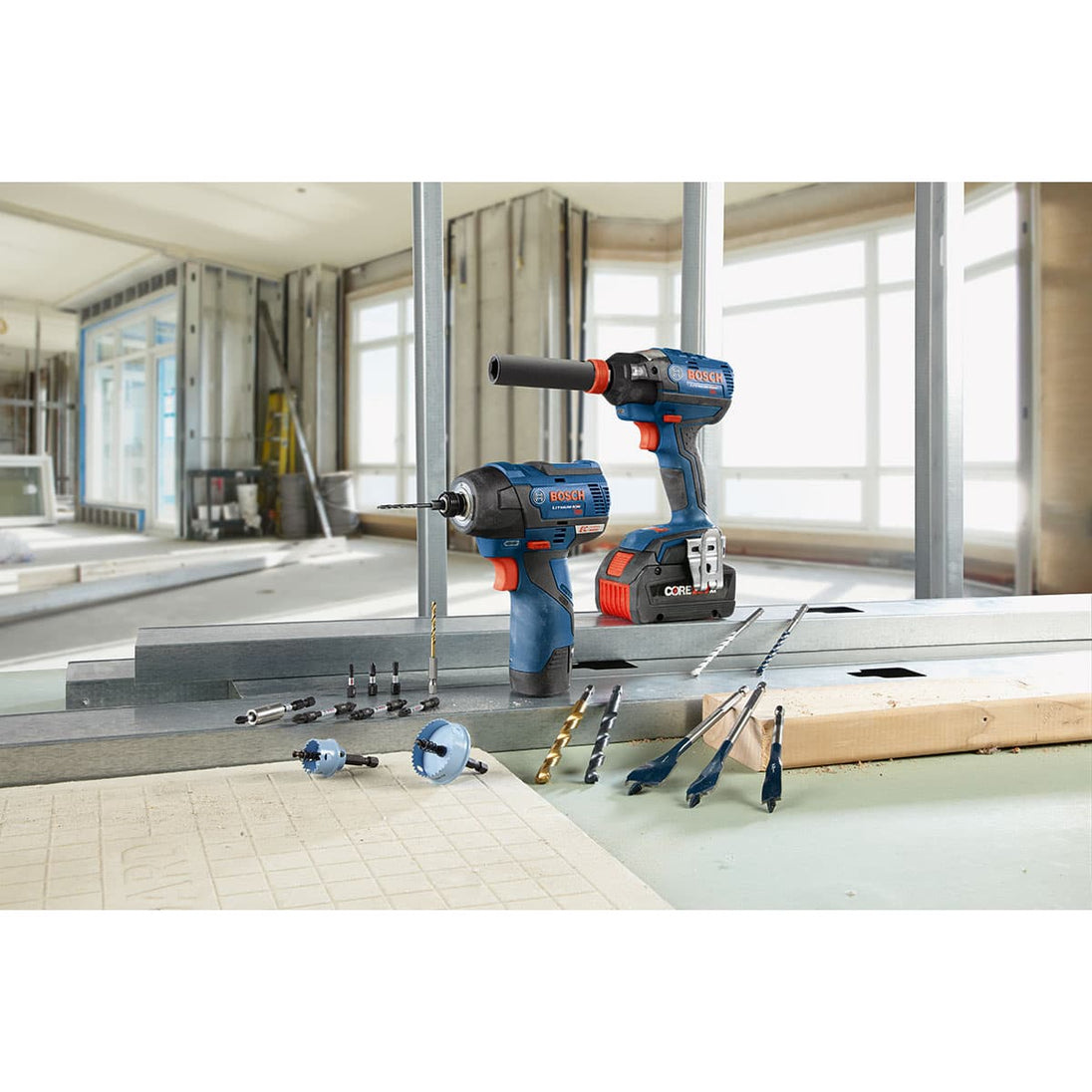 Bosch ITNS7162B with drills