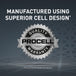 Duracell PC1604BKD superior cell design