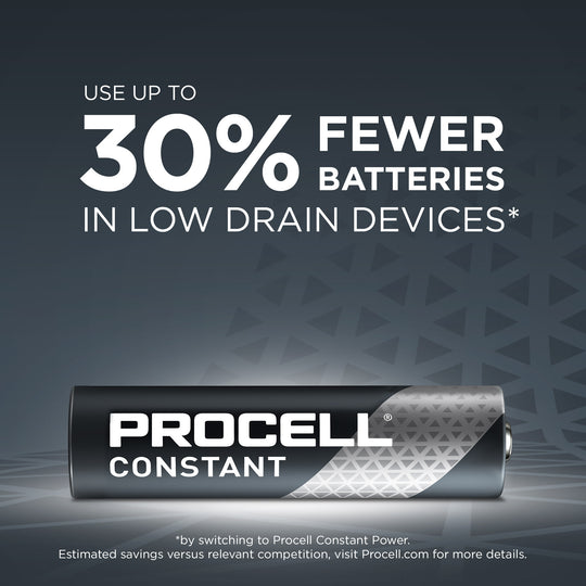 Duracell PC2400BKD 30% fewer batteries