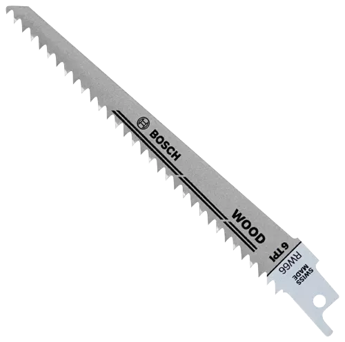 Bosch RW66-25B 6 TPI reciprocating saw blade