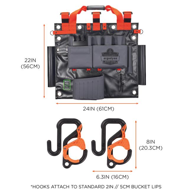 Ergodyne Arsenal 13701 dimensions