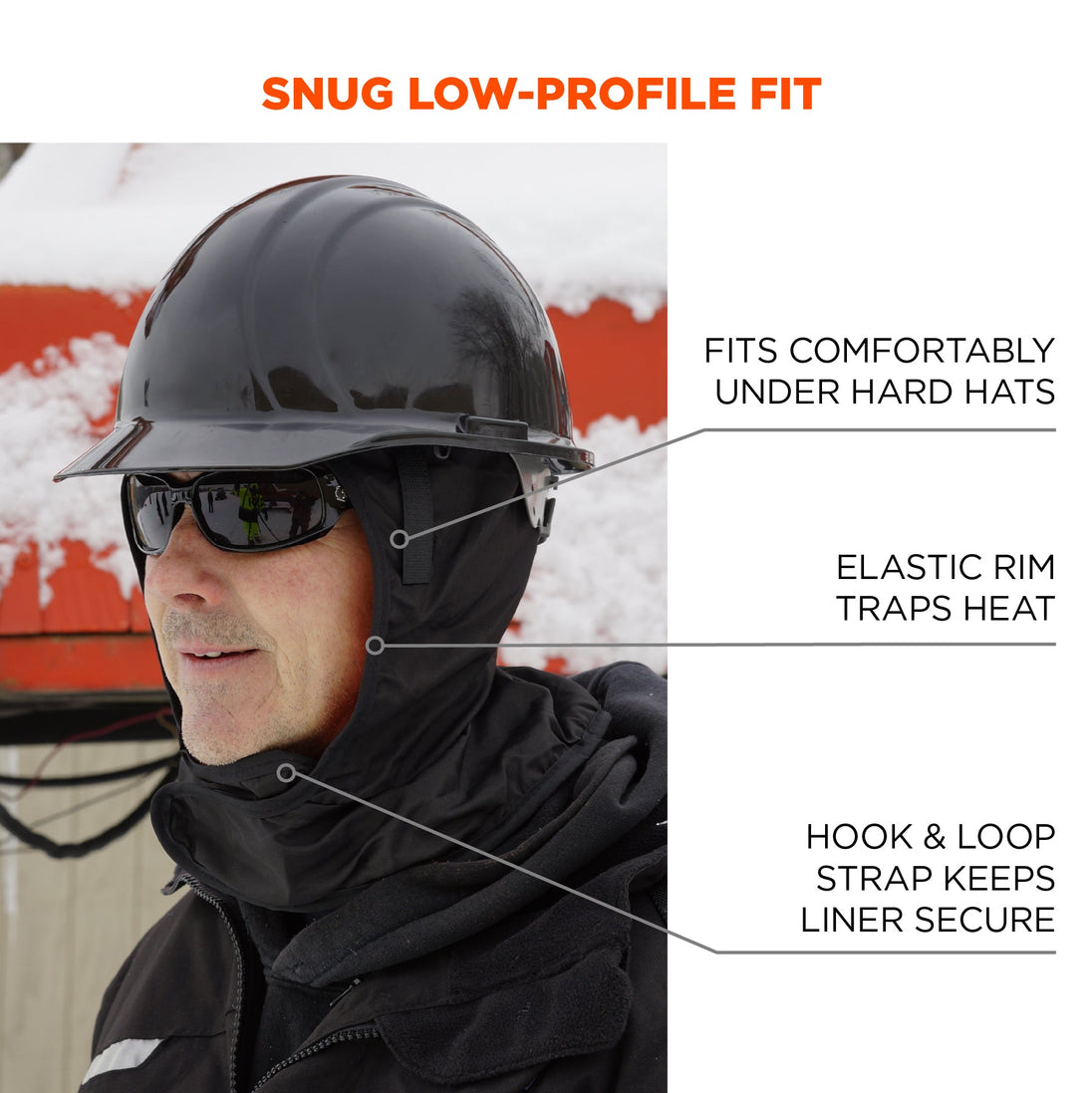 Ergodyne 16842 Snug Low-Profile Fit