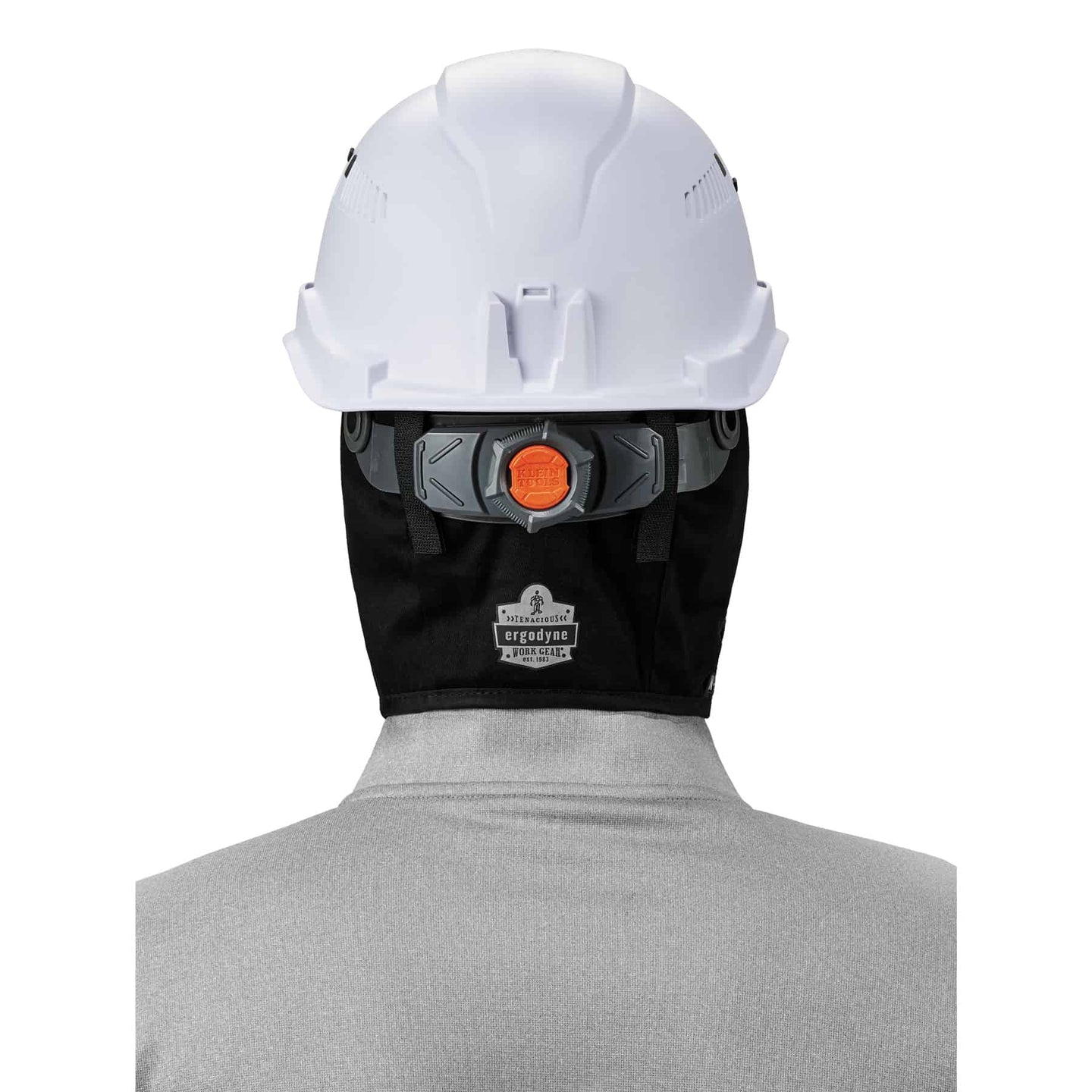 Ergodyne 16850 Under Hard Hat Back View