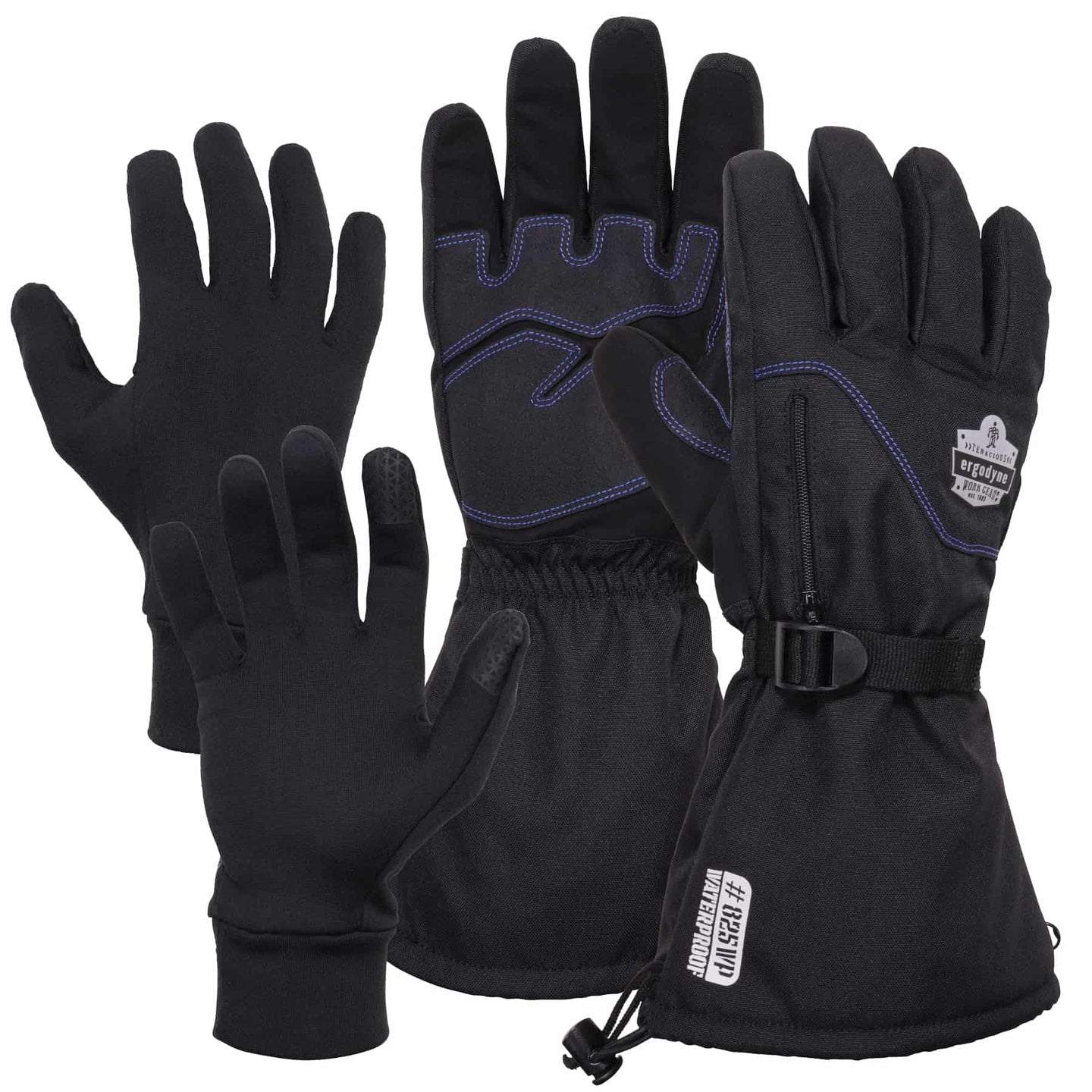 Ergodyne 17602 Waterproof Winter Work Gloves