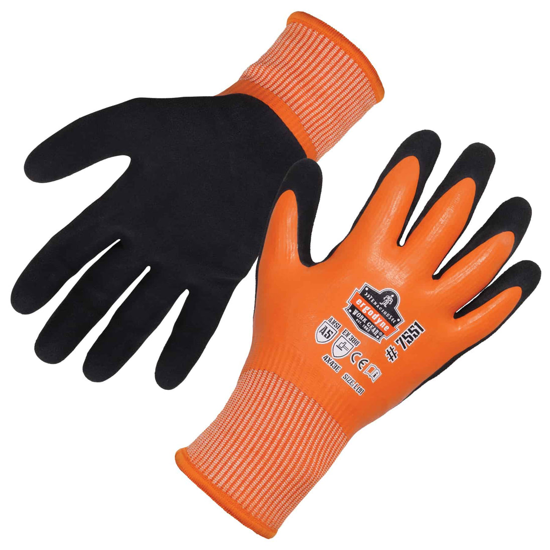 Ergodyne 17672 Cut-Resistant Winter Work Gloves