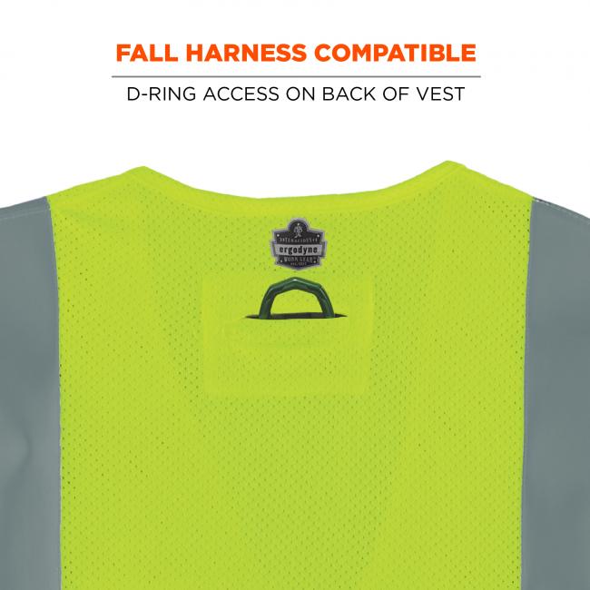 Ergodyne 2186 Compatible With Fall Harnesses