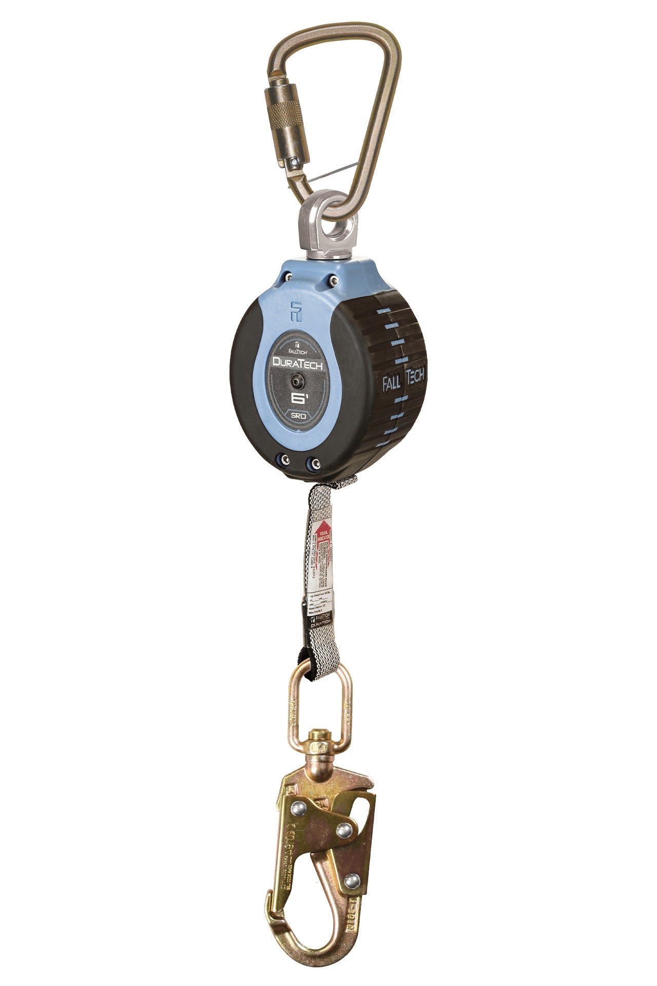 Falltech 82706SB2 6' SRL with Steel Swivel Snap Hook