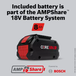 Bosch GDS18V-740CB14 AMPShare battery system